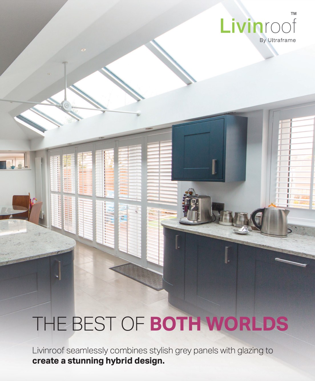 Livinroof conservatories brochure image