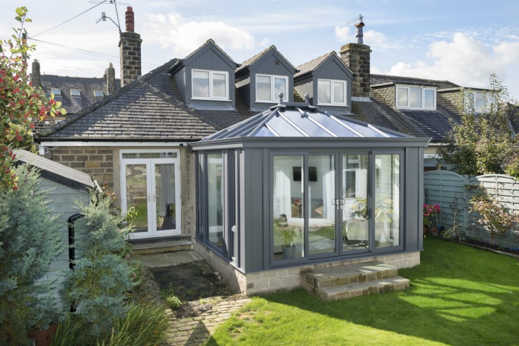 classic glass conservatory exteriror