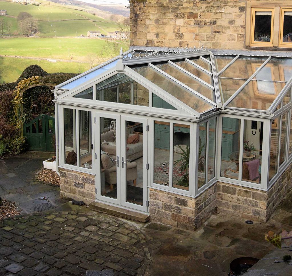 classic glazed conservatory by ultraframe