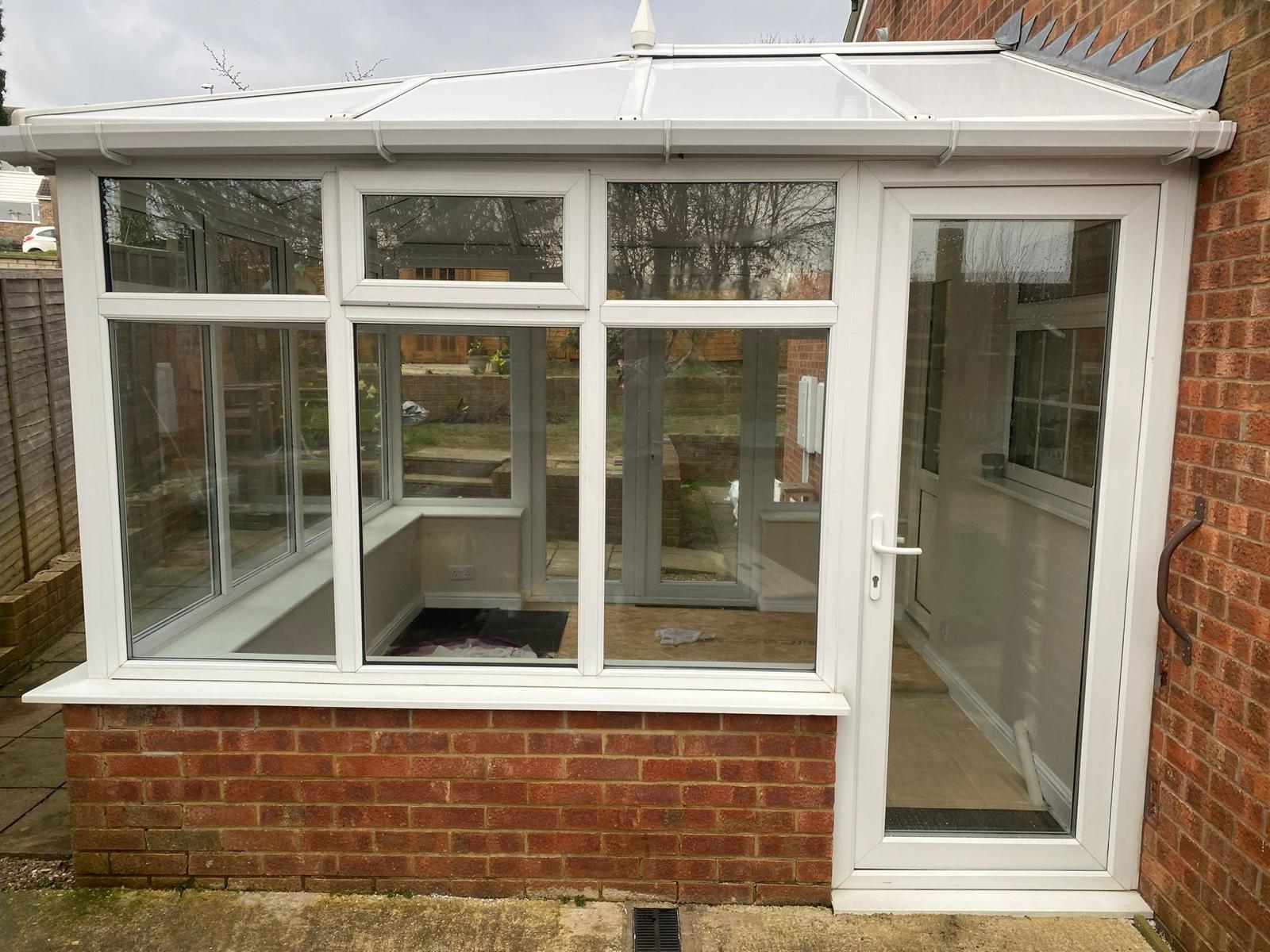 after - insulated conservatory roof panels