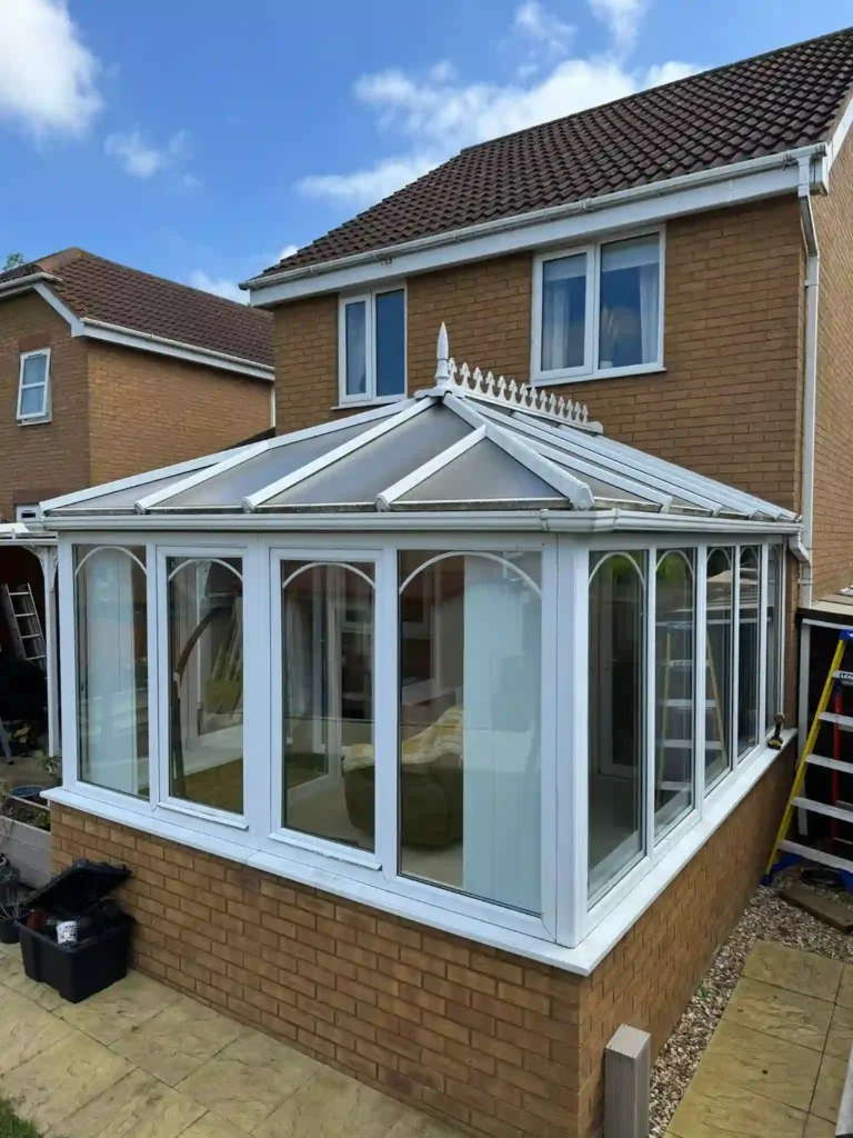 Insulated conservatory roof